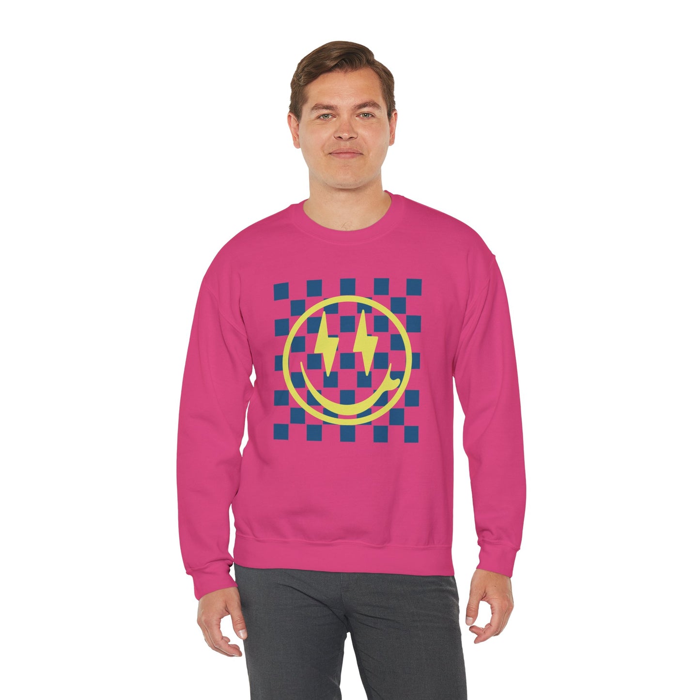 Smile Unisex Crewneck Sweatshirt