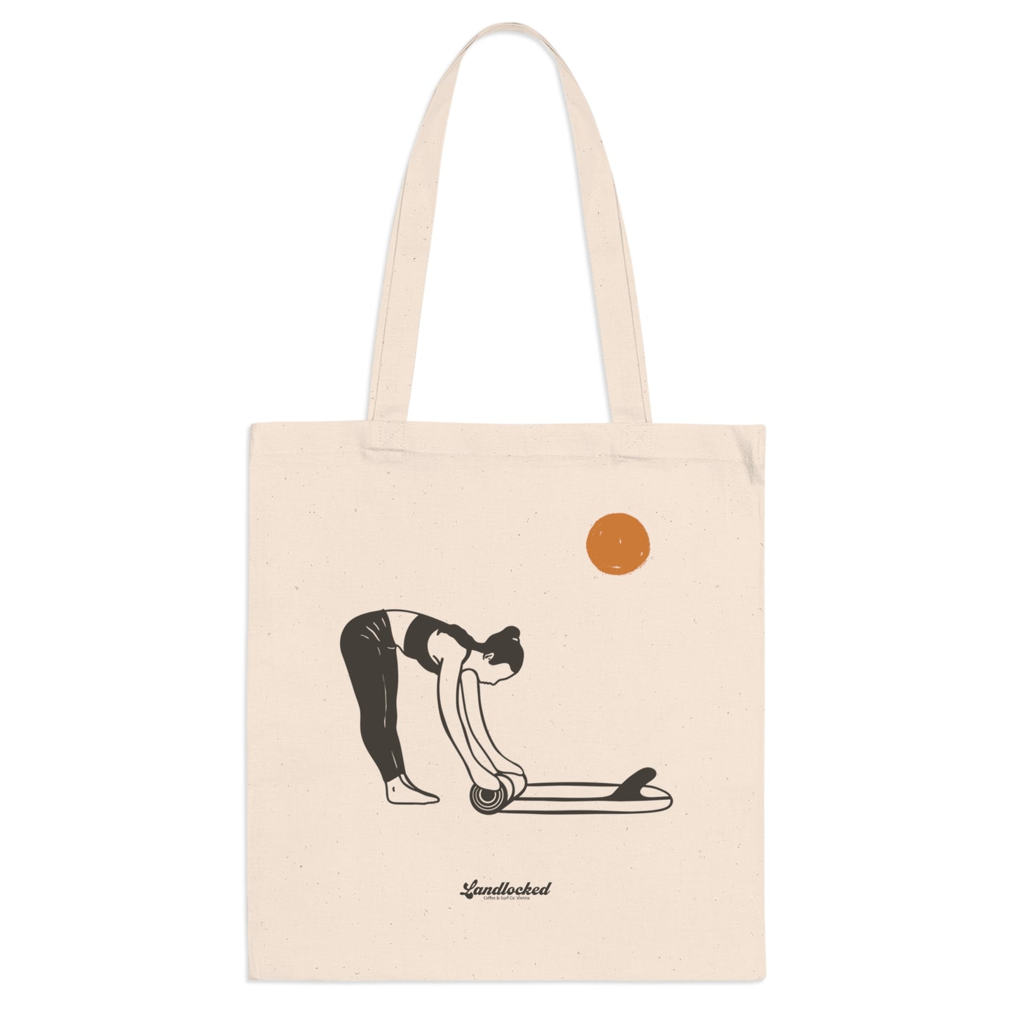 Landlocked Surf Yoga Tote Bag
