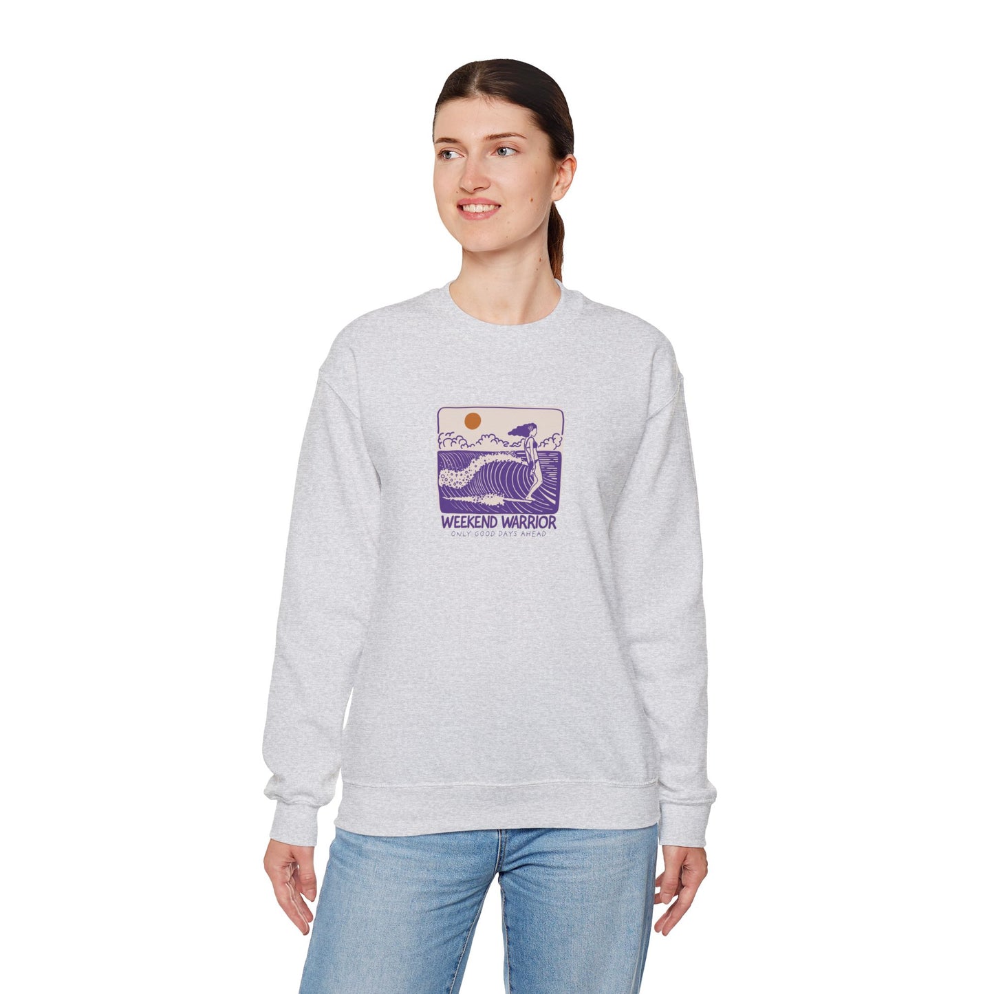 Weekend Warrior Girl Collection II Crewneck Sweatshirt