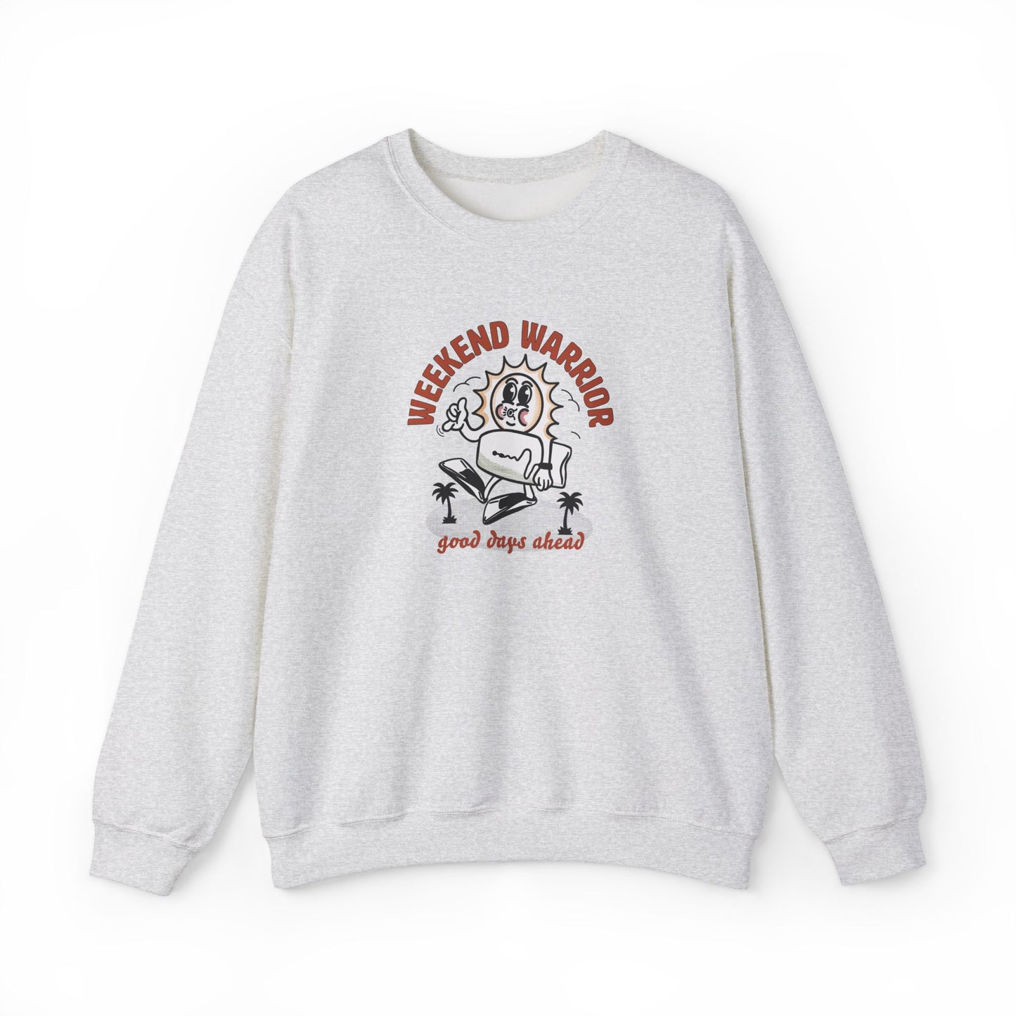 Weekend Warrior Sun Boogie Collection Crewneck Sweatshirt