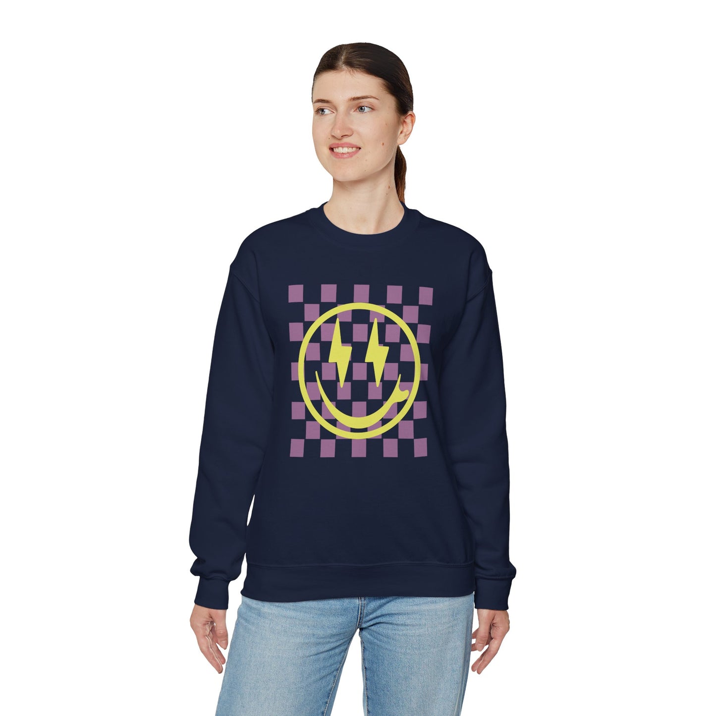 Smile Unisex Crewneck Sweatshirt