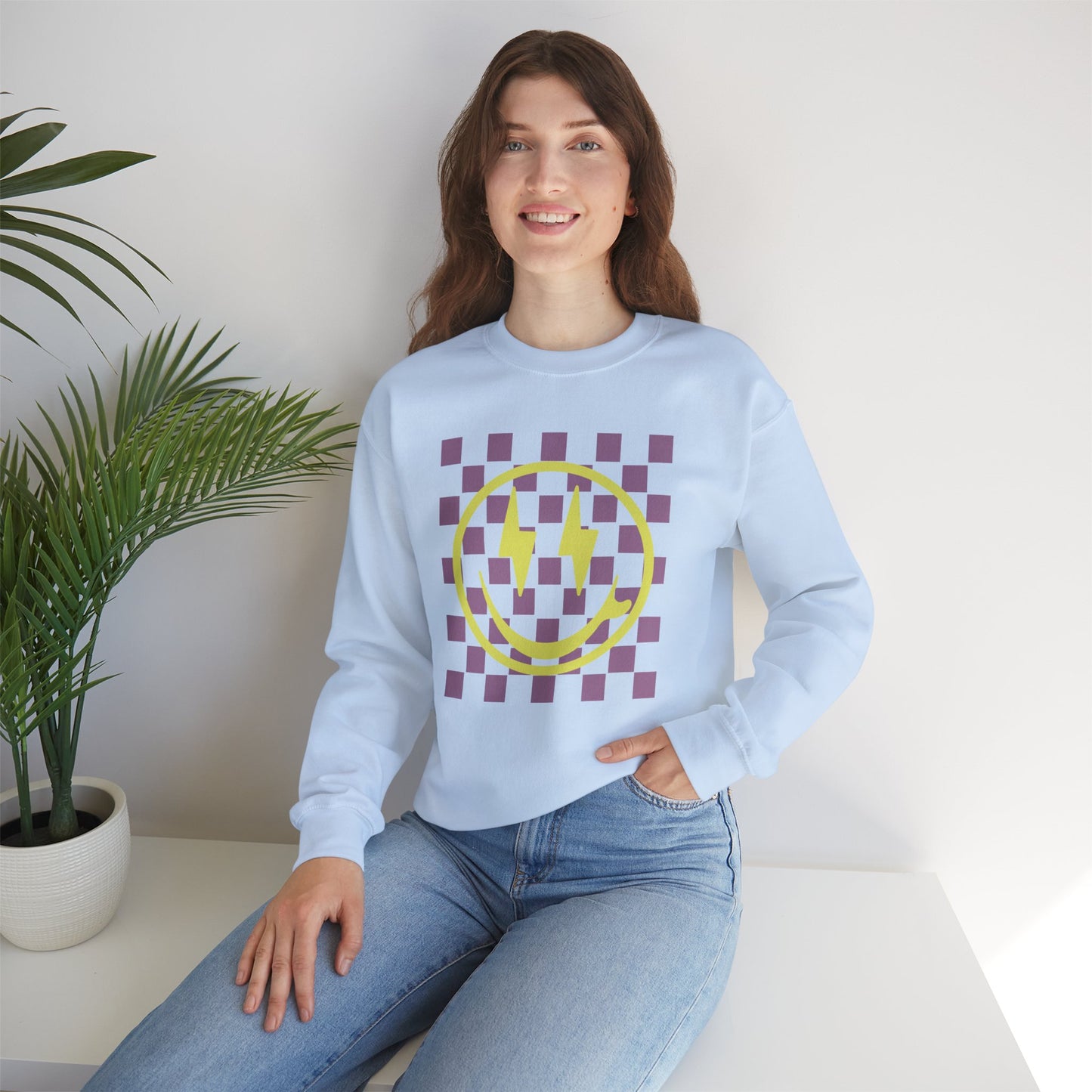 Smile Unisex Crewneck Sweatshirt