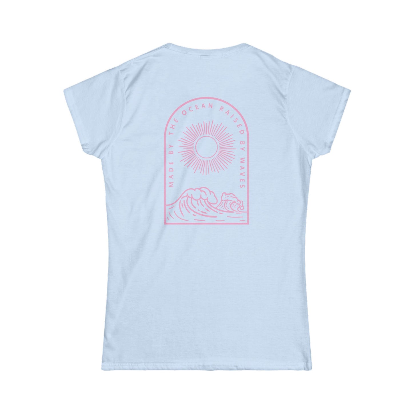Landlocked Women's Raised by Waves T-Shirt