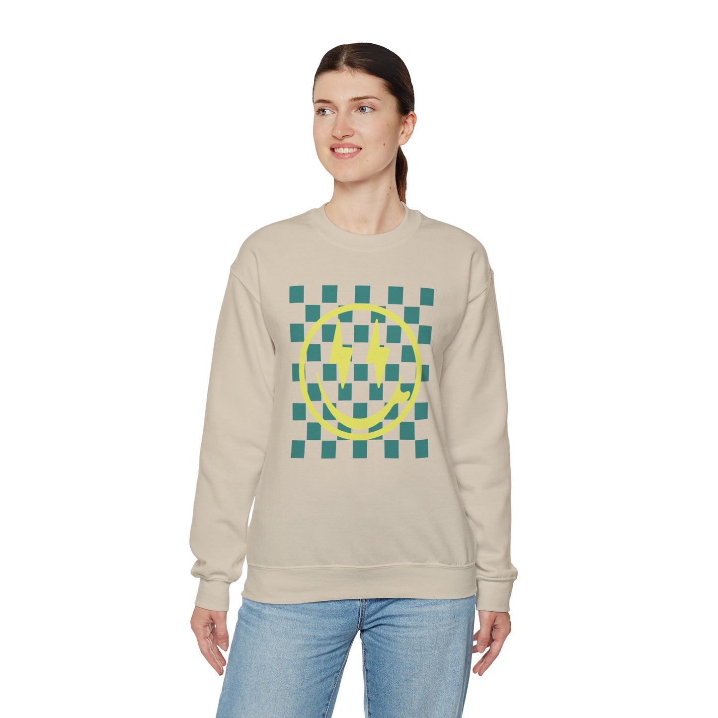 Smile Unisex Crewneck Sweatshirt