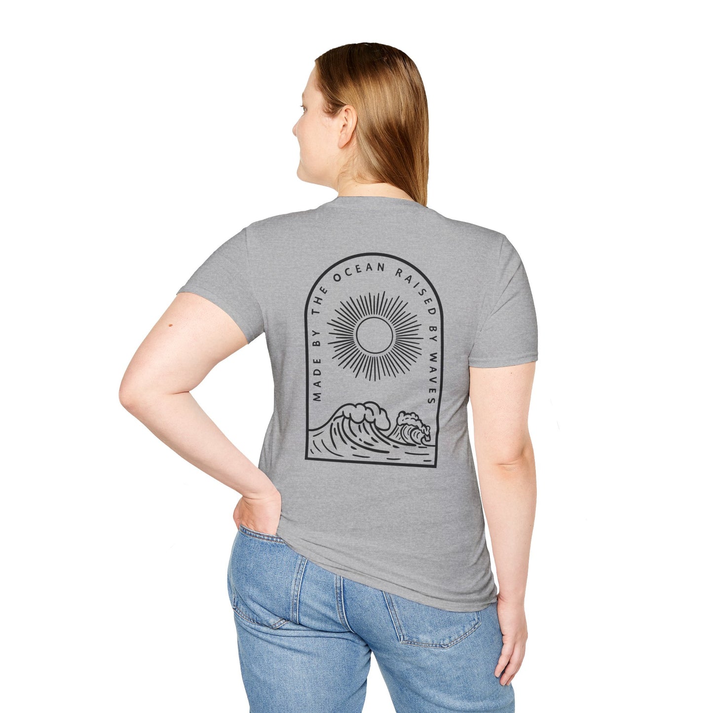 Landlocked Raised by Waves Unisex T-Shirt