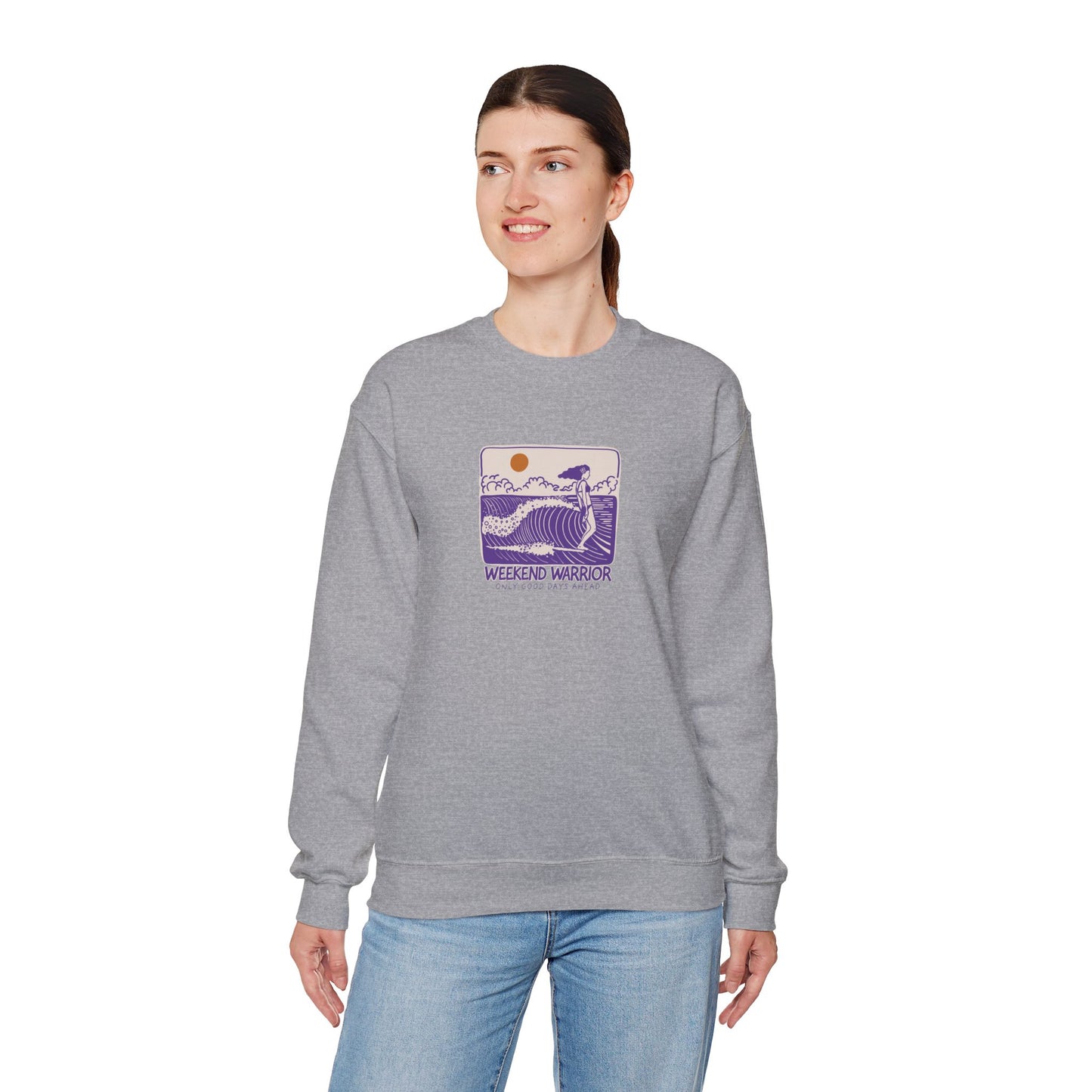Weekend Warrior Girl Collection II Crewneck Sweatshirt