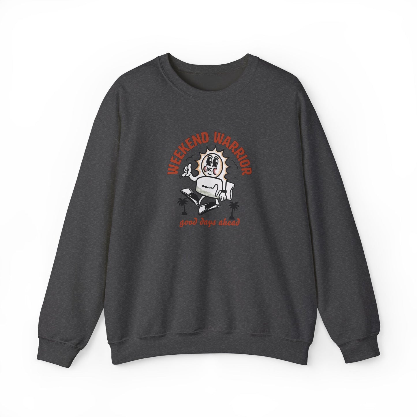 Weekend Warrior Sun Boogie Collection Crewneck Sweatshirt