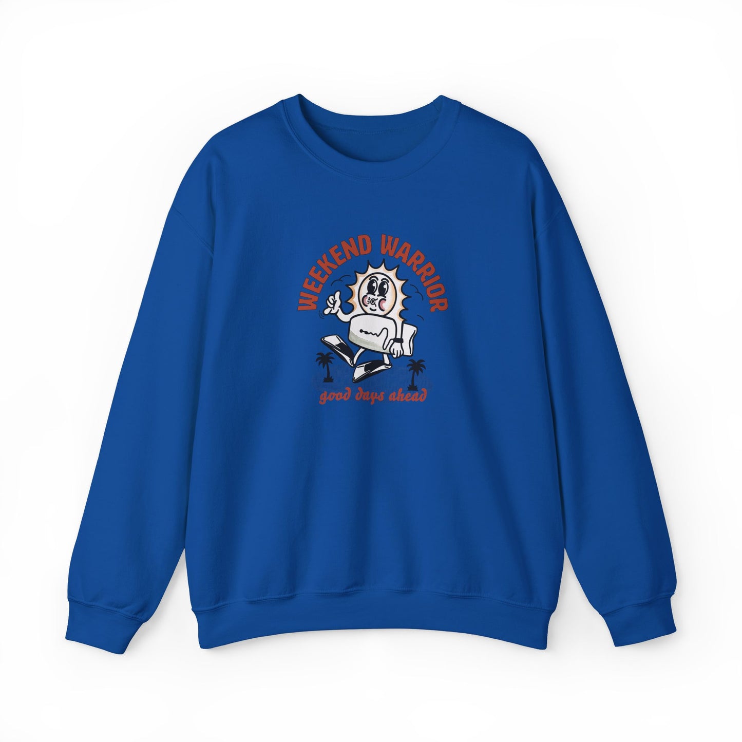Weekend Warrior Sun Boogie Collection Crewneck Sweatshirt