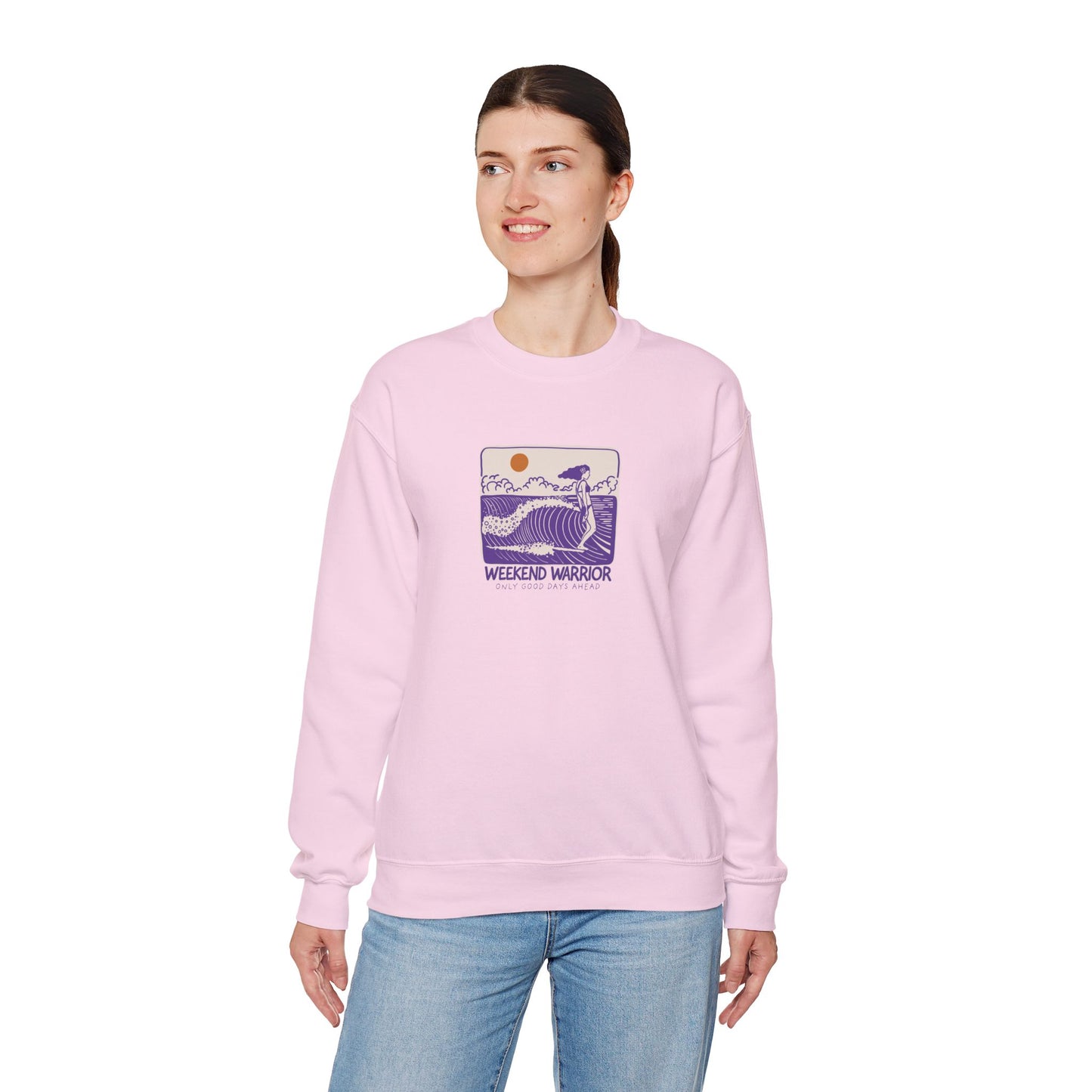 Weekend Warrior Girl Collection II Crewneck Sweatshirt