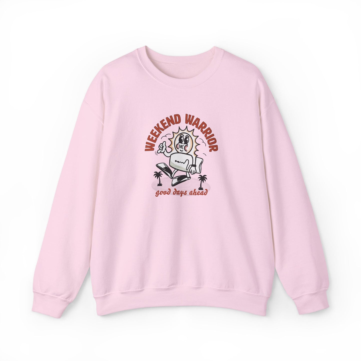 Weekend Warrior Sun Boogie Collection Crewneck Sweatshirt