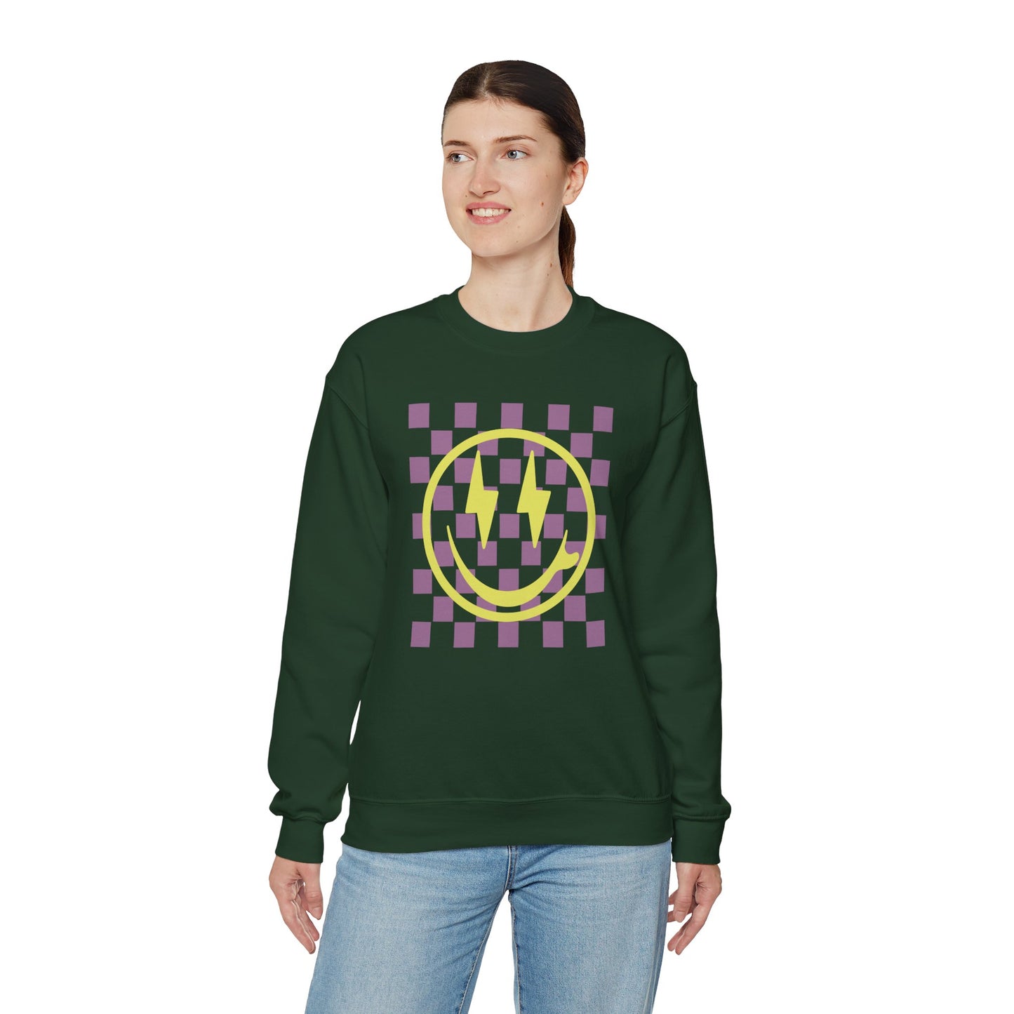 Smile Unisex Crewneck Sweatshirt