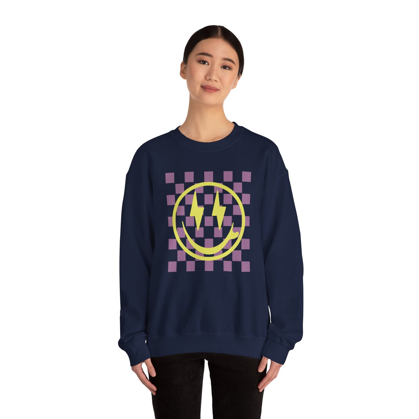 Smile Unisex Crewneck Sweatshirt