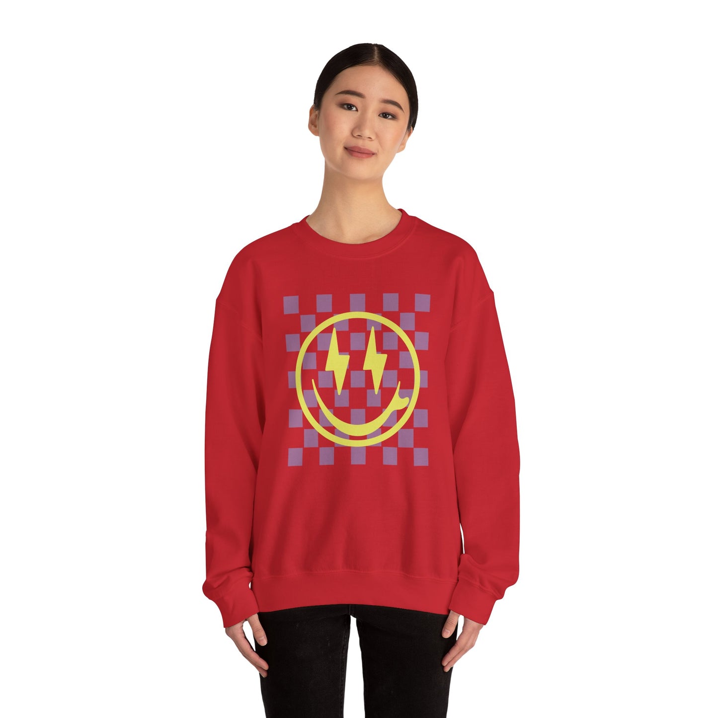 Smile Unisex Crewneck Sweatshirt