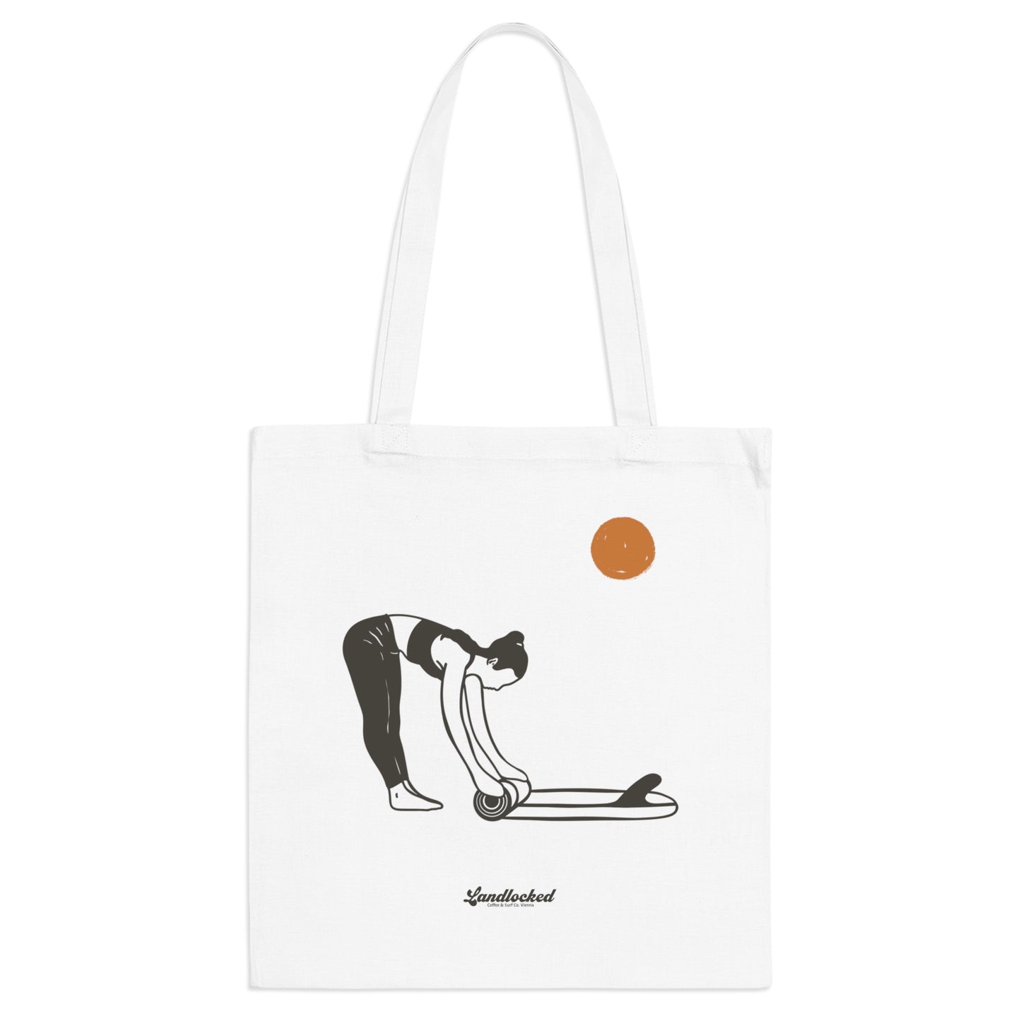 Landlocked Surf Yoga Tote Bag
