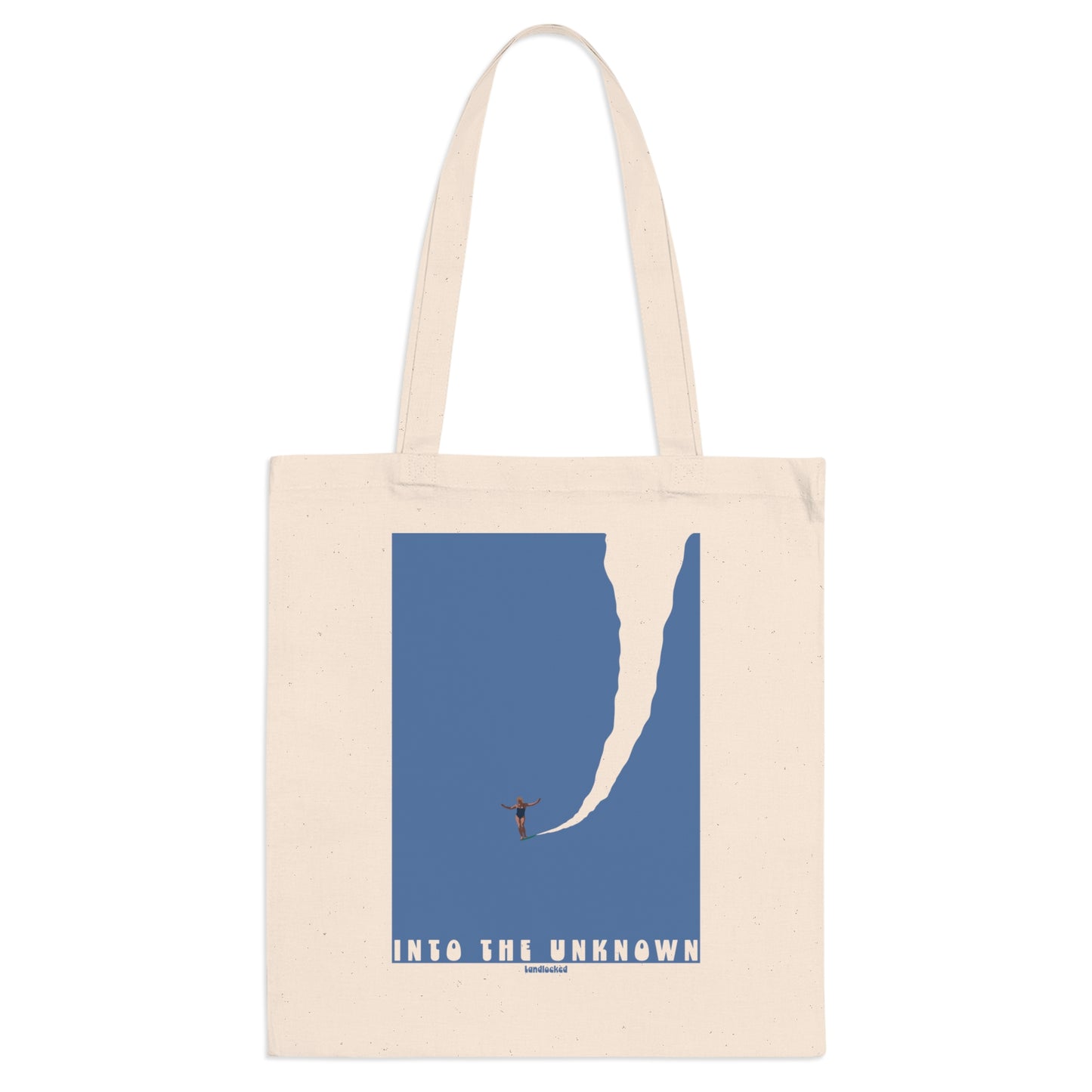 Landlocked Into the unknown Tote Bag