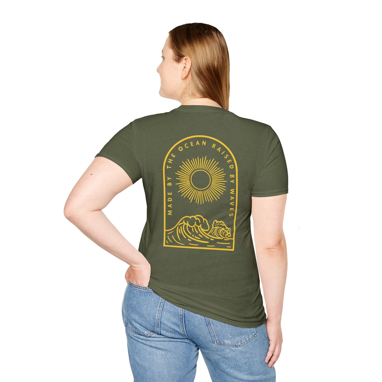 Landlocked Raised by Waves Unisex T-Shirt