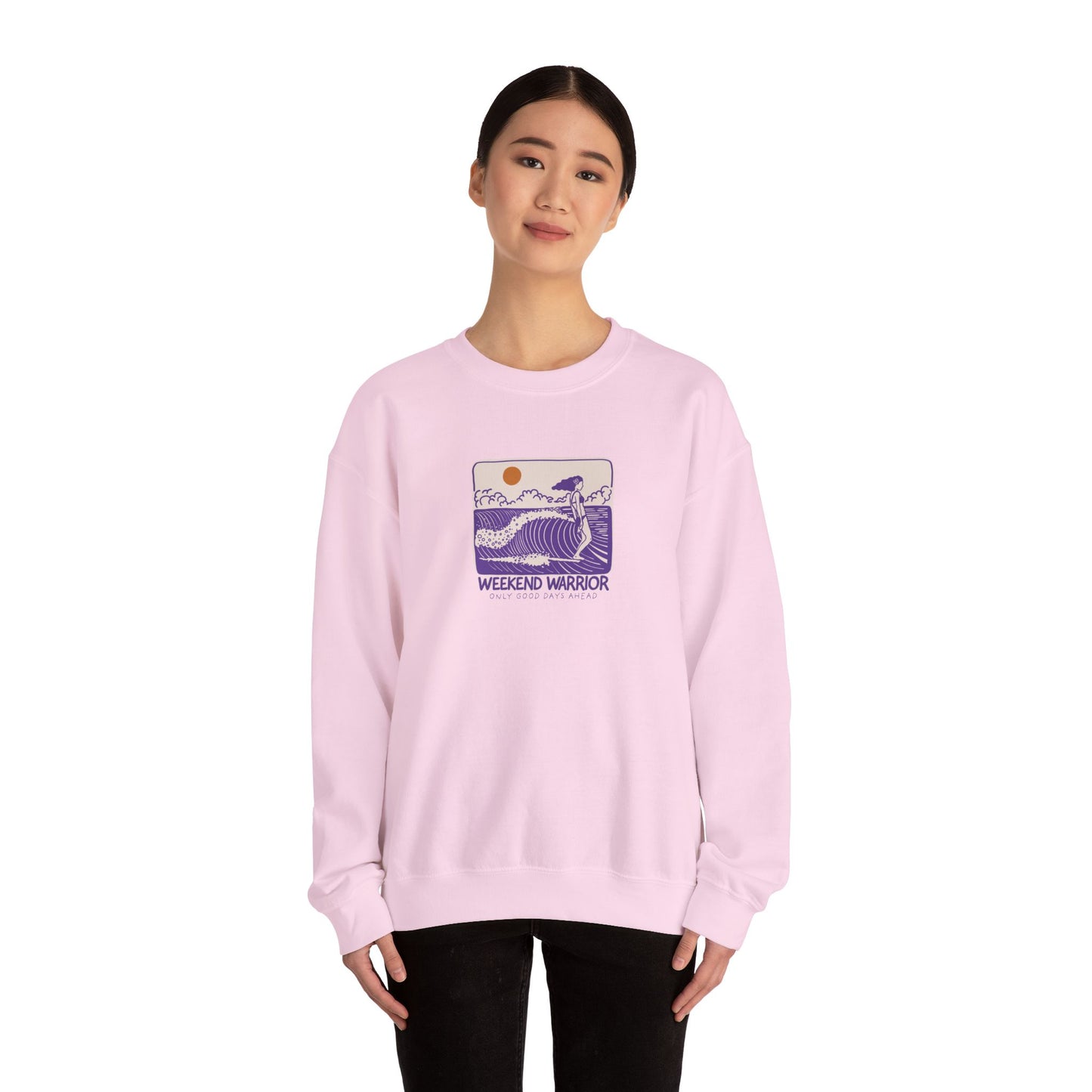 Weekend Warrior Girl Collection II Crewneck Sweatshirt