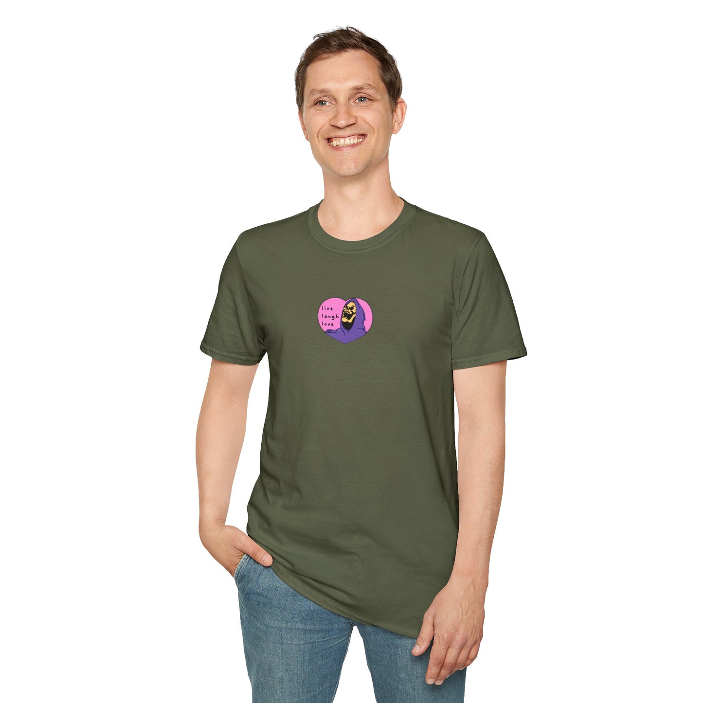 Live laugh love Unisex Jersey Shirt