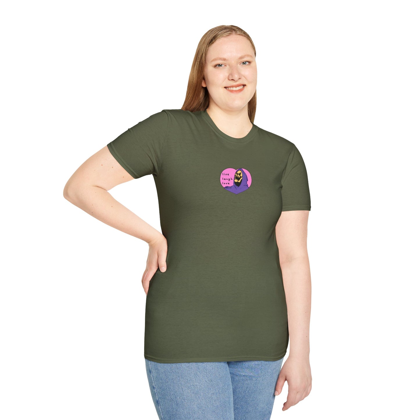 Live laugh love Unisex Jersey Shirt
