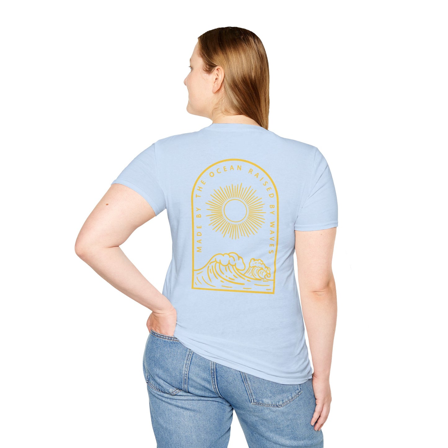 Landlocked Raised by Waves Unisex T-Shirt