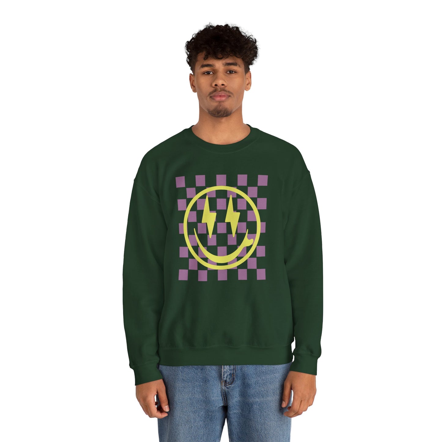 Smile Unisex Crewneck Sweatshirt