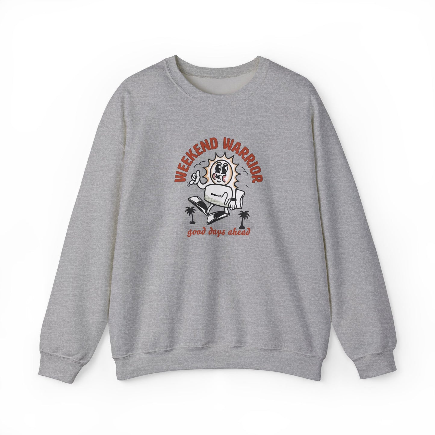 Weekend Warrior Sun Boogie Collection Crewneck Sweatshirt