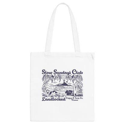 Landlocked Slow Sundays Tote Bag