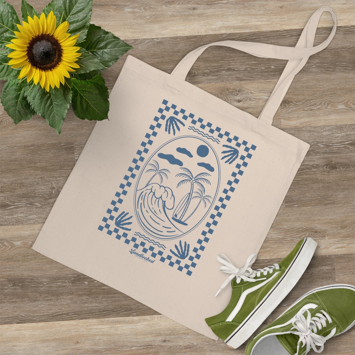 Landlocked Surf Dayz Tote Bag