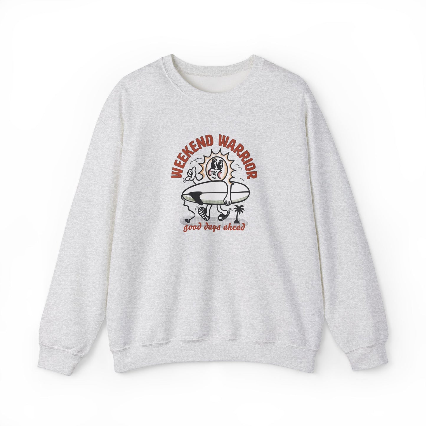 Weekend Warrior Sun Surf Collection Crewneck Sweatshirt