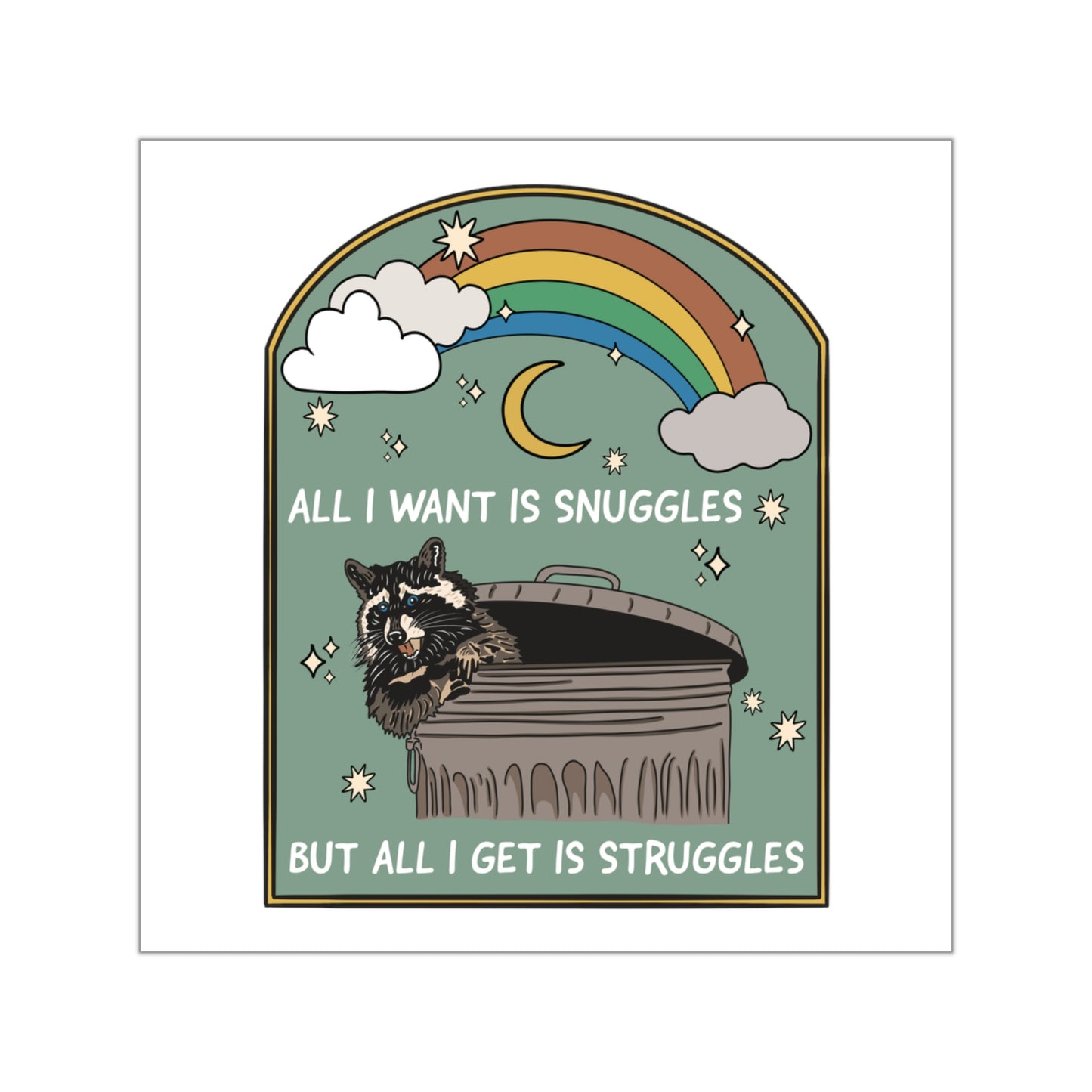 SPECIAL EDITION | Snuggle Struggle Sticker