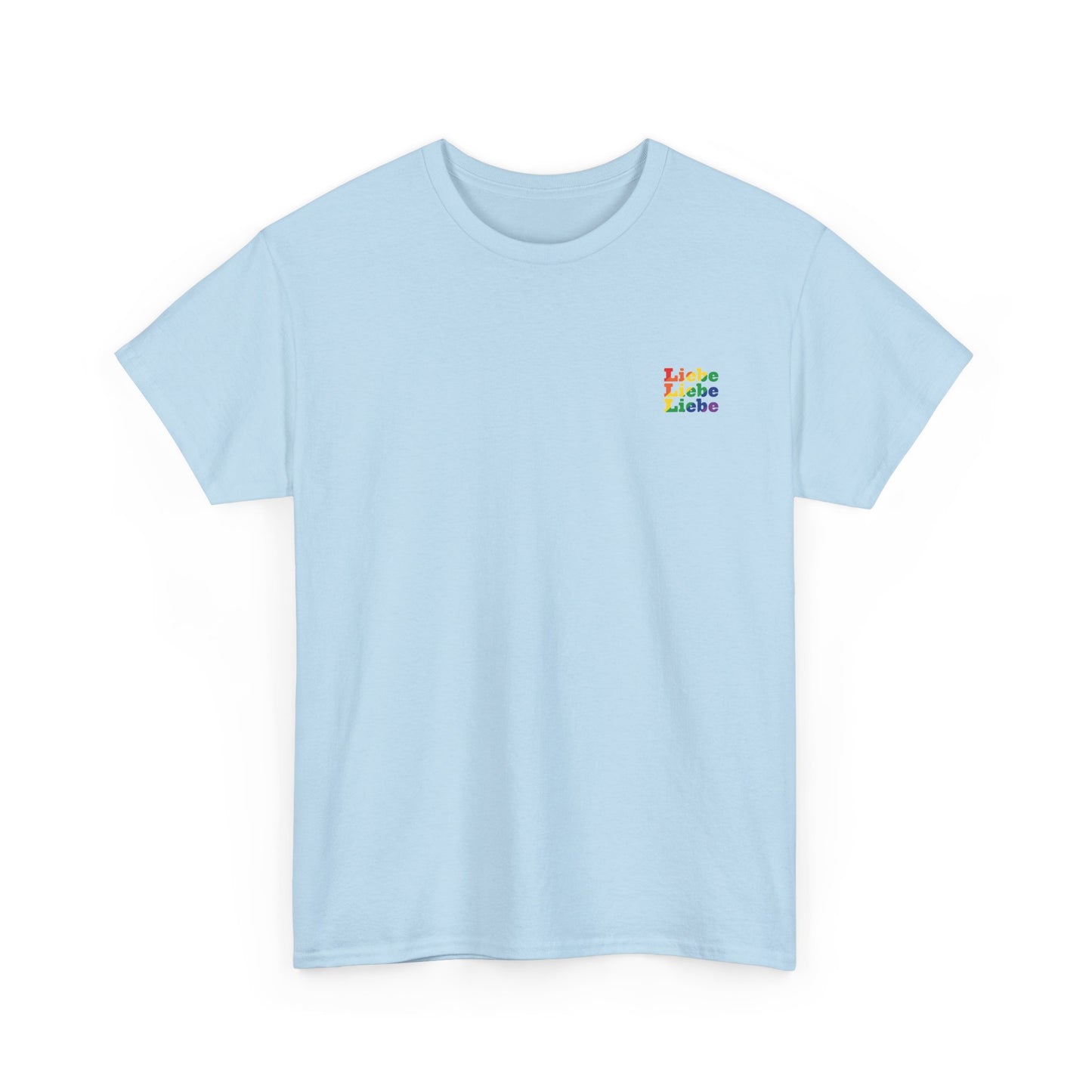 PRIDE TRIPLE LIEBE Rainbow Unisex Shirt