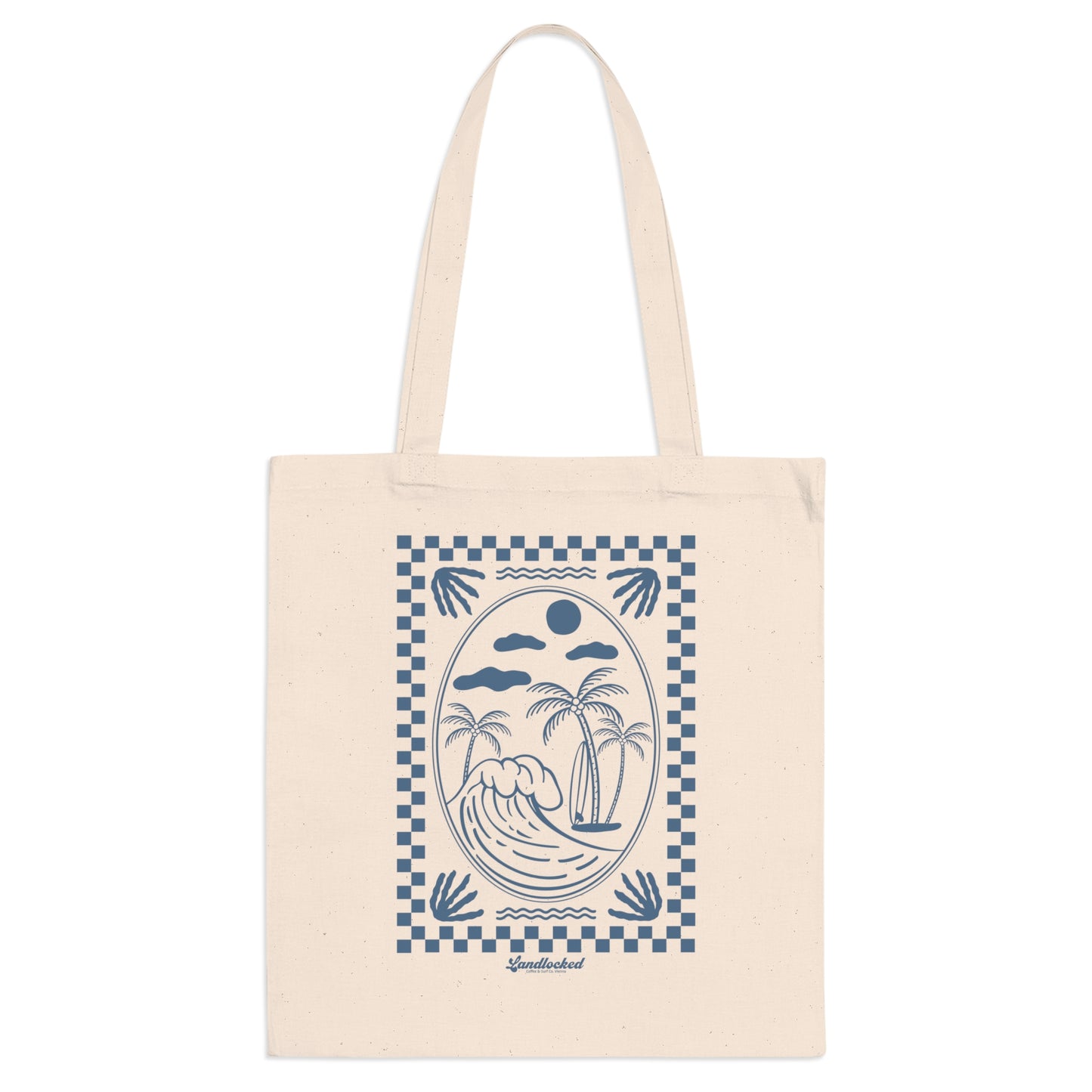Landlocked Surf Dayz Tote Bag
