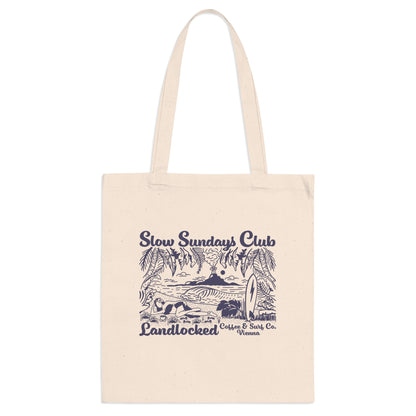 Landlocked Slow Sundays Tote Bag