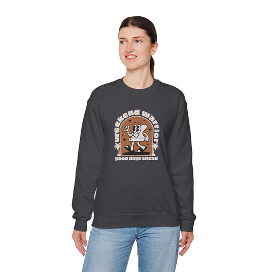 Weekend Warrior Fin Collection Crewneck Sweatshirt