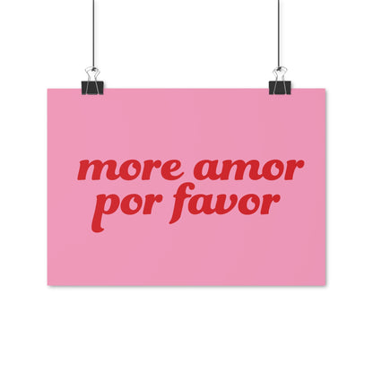 SPECIAL EDITION | More Amor Por Favor Poster