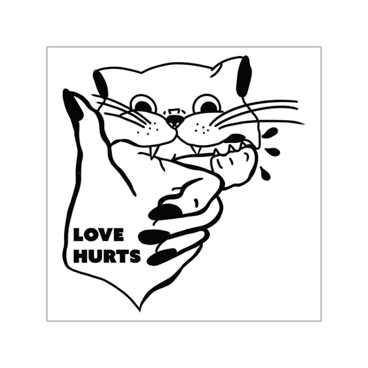 SPECIAL EDITION | Love Hurts Cat Sticker