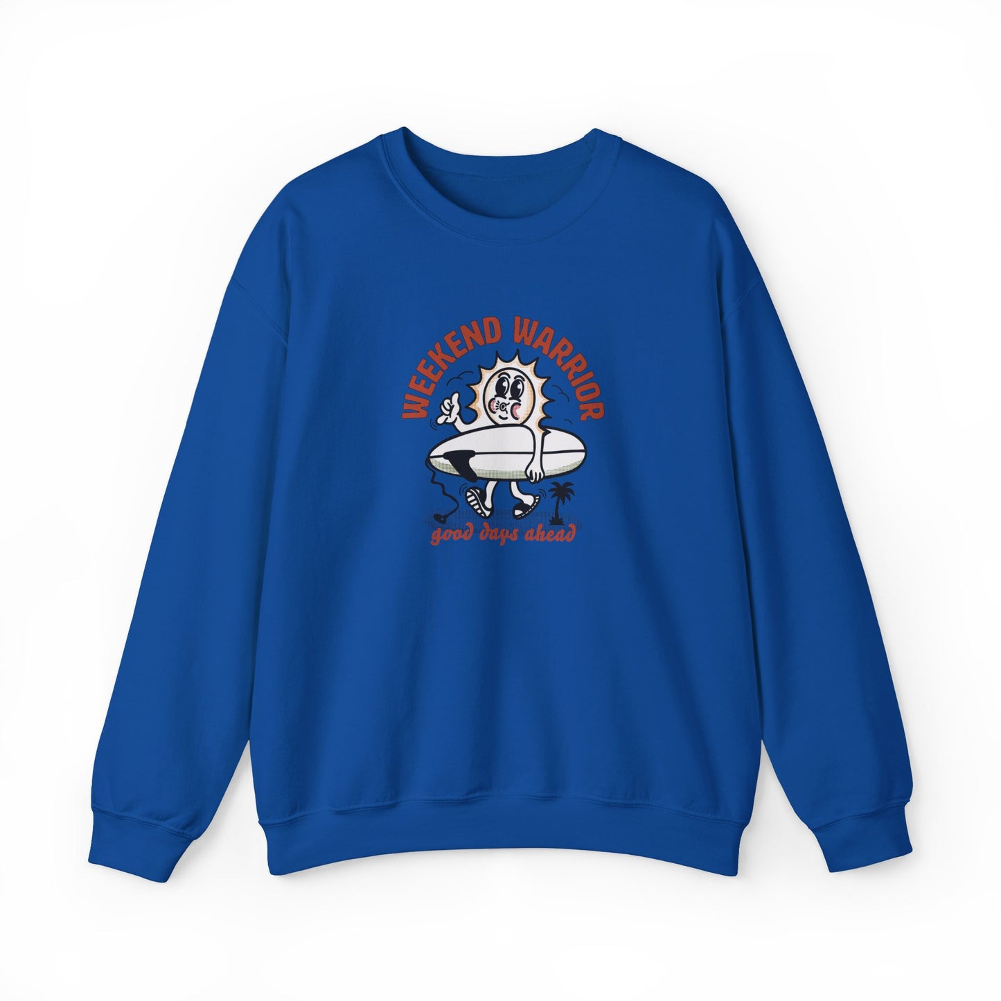 Weekend Warrior Sun Surf Collection Crewneck Sweatshirt