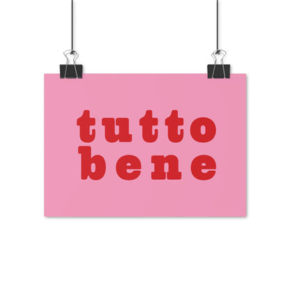 SPECIAL EDITION | Tutto Bene Poster