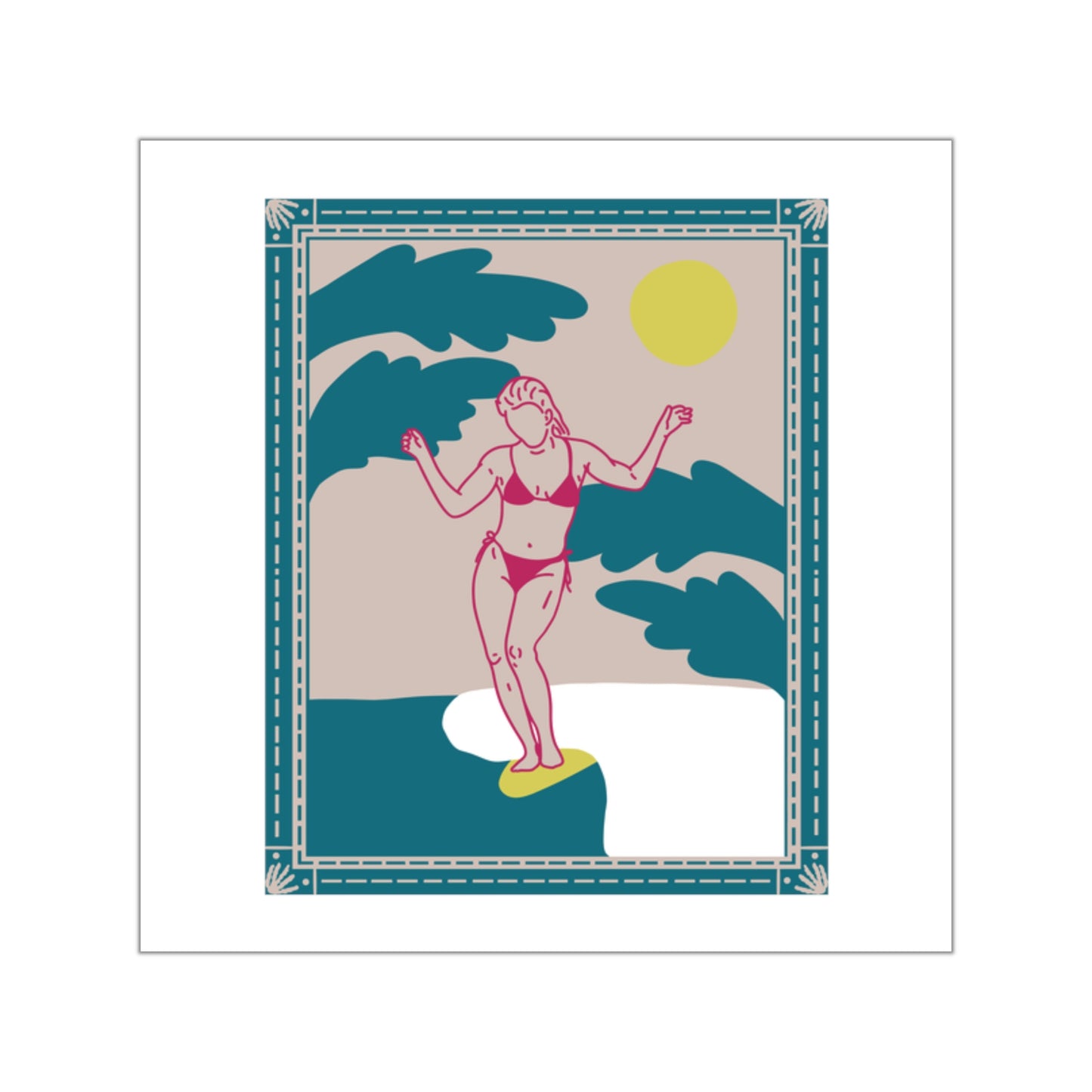 32 | Surfer Girl Sticker