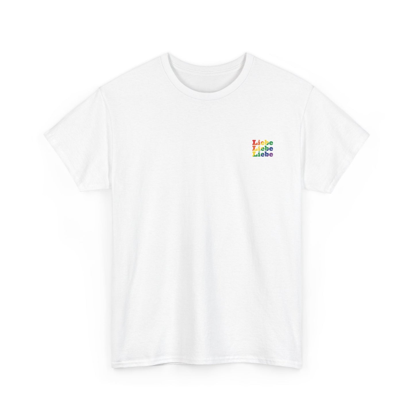 PRIDE TRIPLE LIEBE Rainbow Unisex Shirt