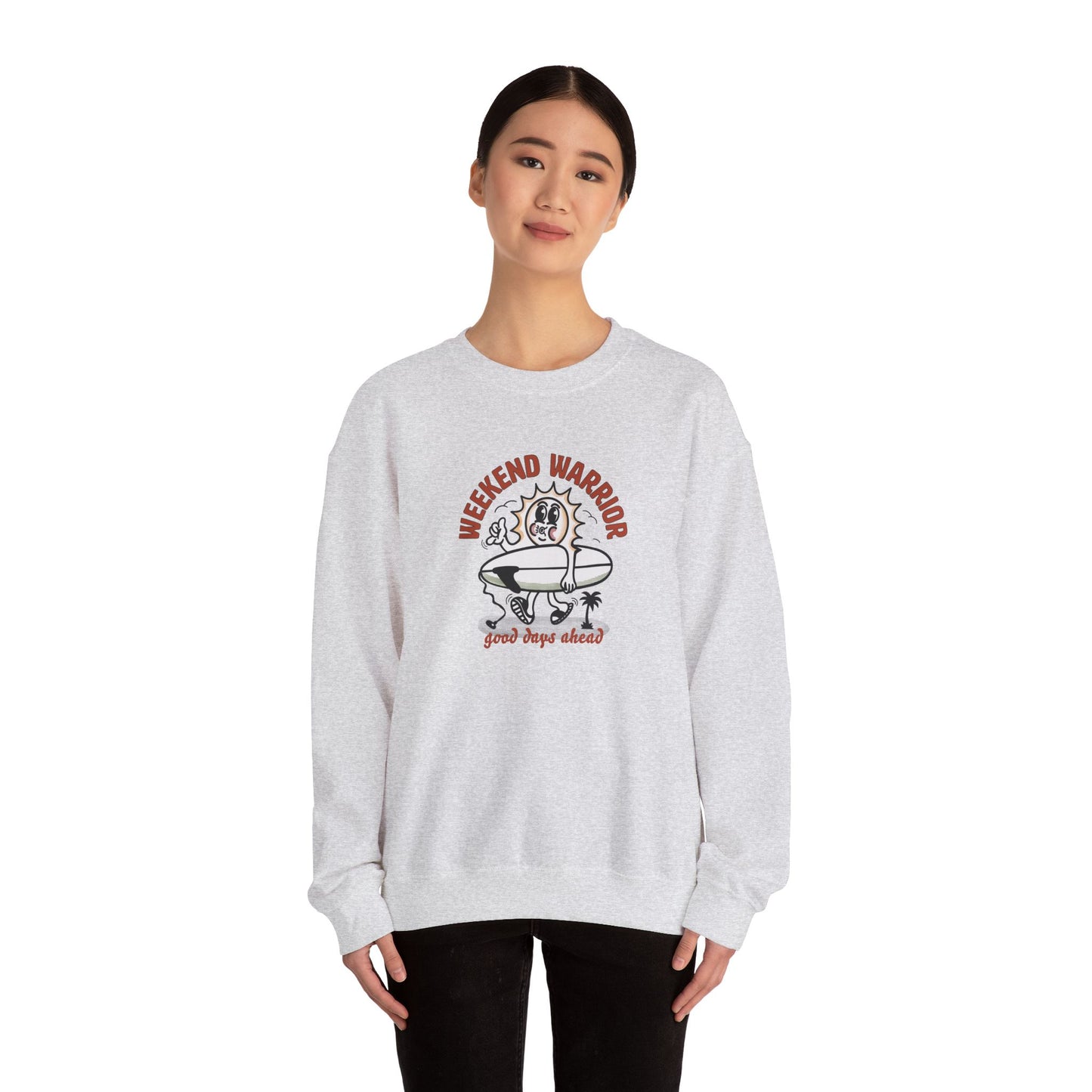 Weekend Warrior Sun Surf Collection Crewneck Sweatshirt