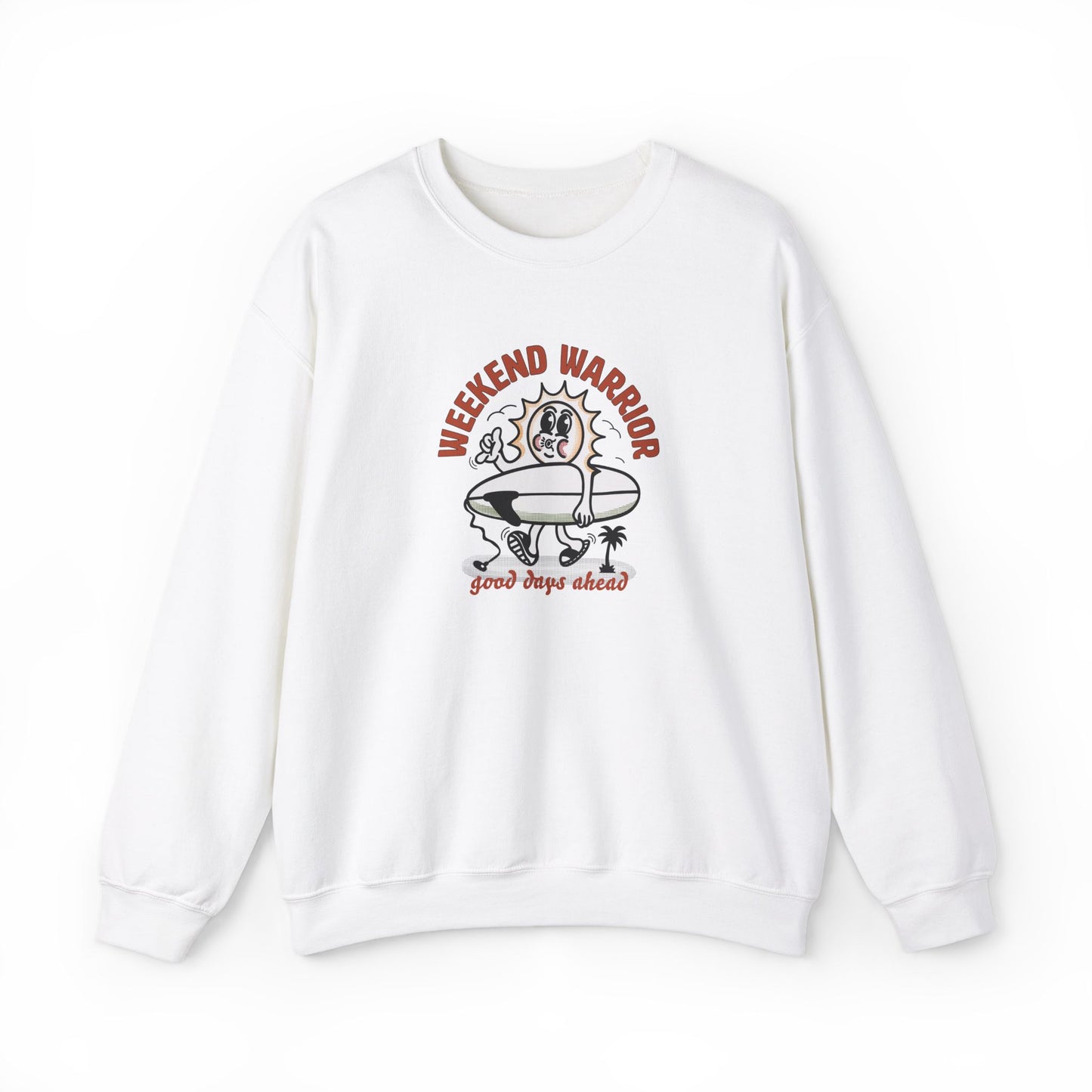 Weekend Warrior Sun Surf Collection Crewneck Sweatshirt