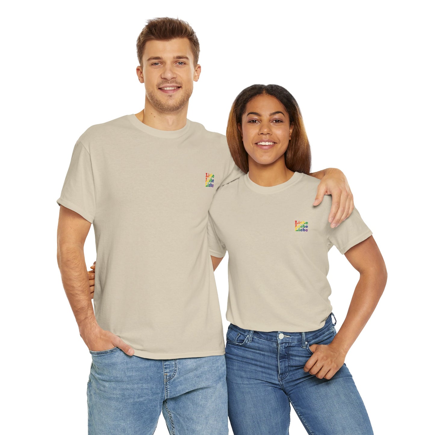 PRIDE TRIPLE LIEBE Rainbow Unisex Shirt