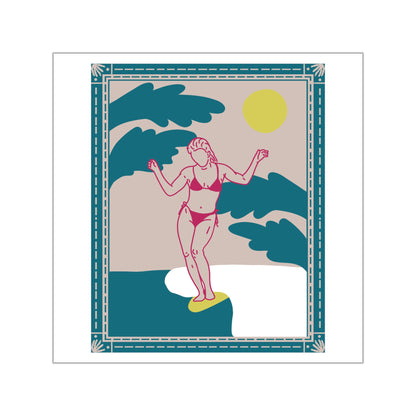 32 | Surfer Girl Sticker