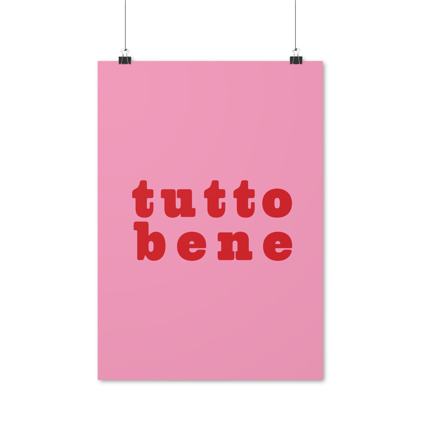 SPECIAL EDITION | Tutto Bene Poster