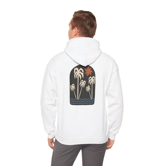 Palm Paradise IV Hooded Sweatshirt