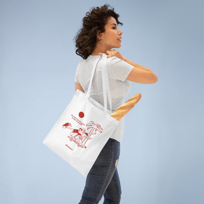 Landlocked Die young Tote Bag
