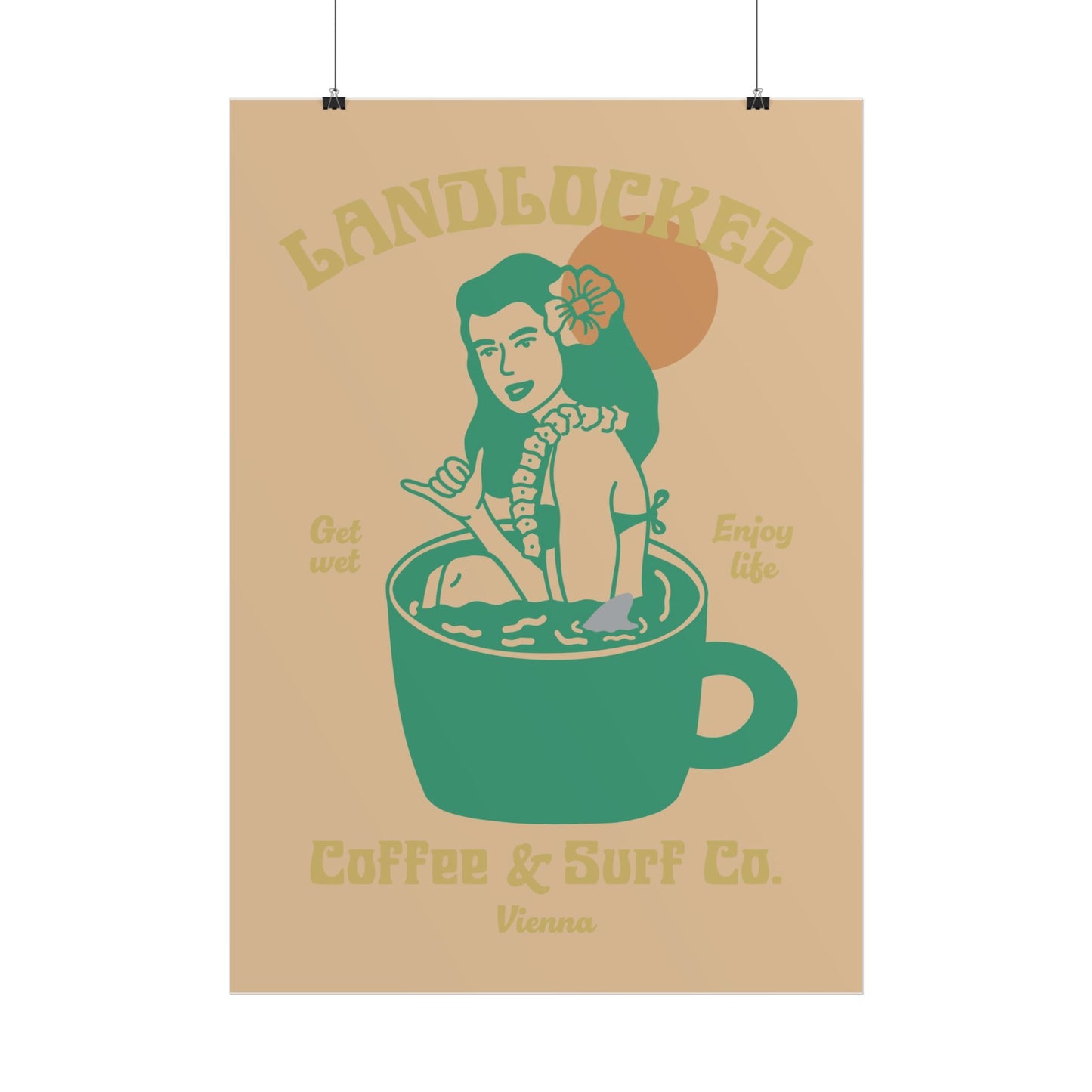 Aloha Landlocked Poster