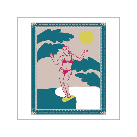 32 | Surfer Girl Sticker