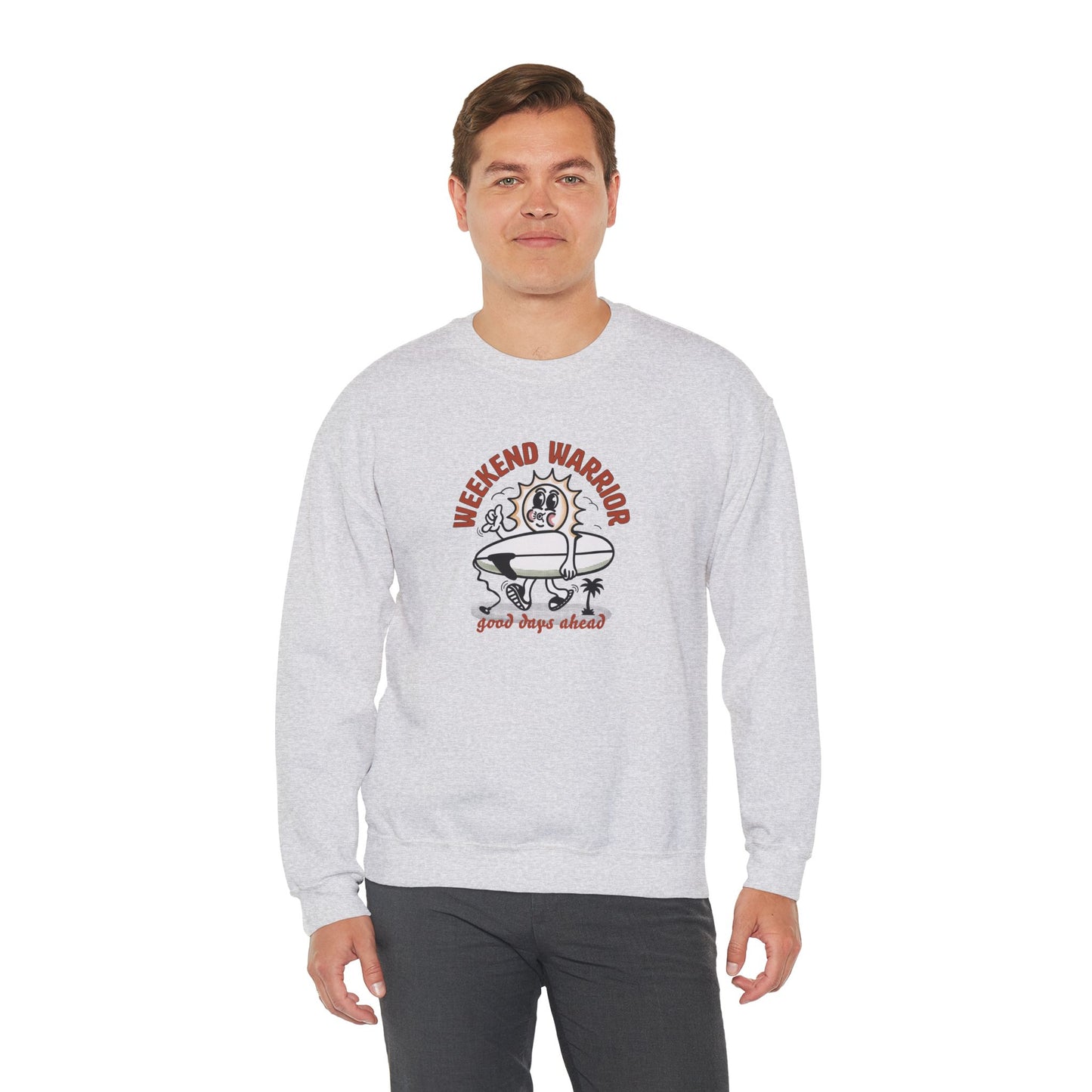 Weekend Warrior Sun Surf Collection Crewneck Sweatshirt